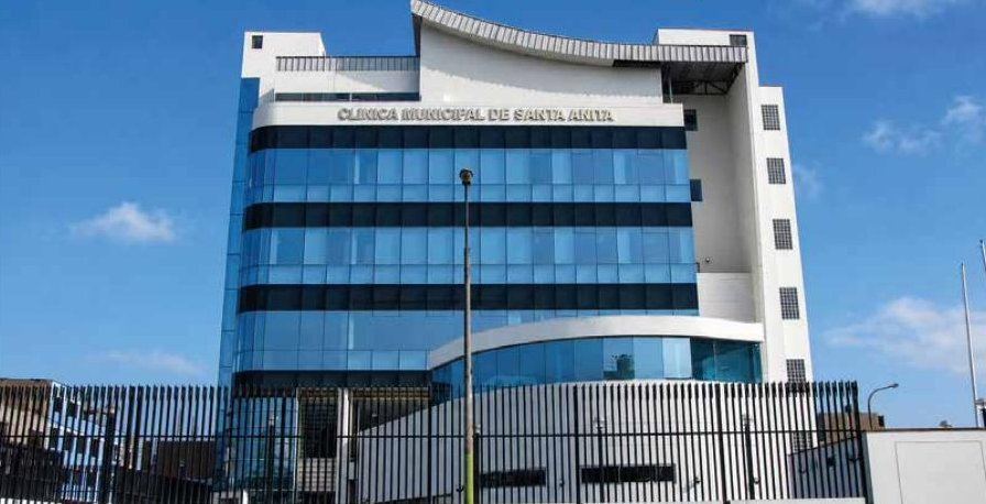 Edificio de la Clínica Municipal de Santa Anita