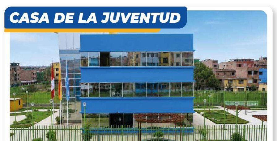 Edificio de la Casa de la Juventud de Santa Anita